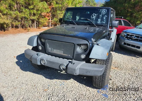 2015 Jeep Wrangler Unlimited Sport из США, поврежденный, VIN 1C4BJWDG7FL503502